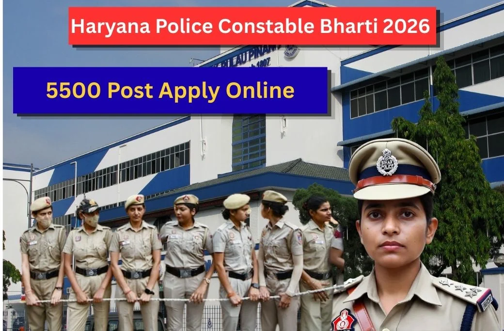 Haryana Police Constable Bharti 2026 – Apply Online, Eligibility, Last Date, Selection Process