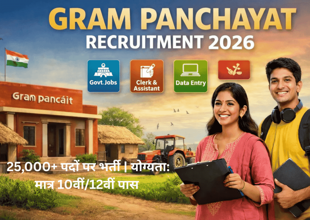 How to Apply Gram Panchayat Sachiv Bharti 2026