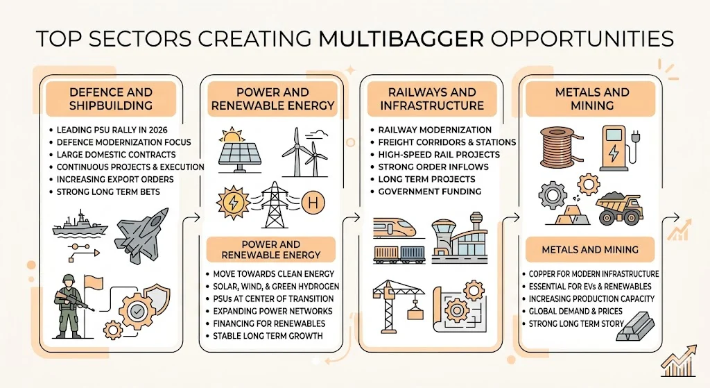 Top Sectors Creating Multibagger Opportunities