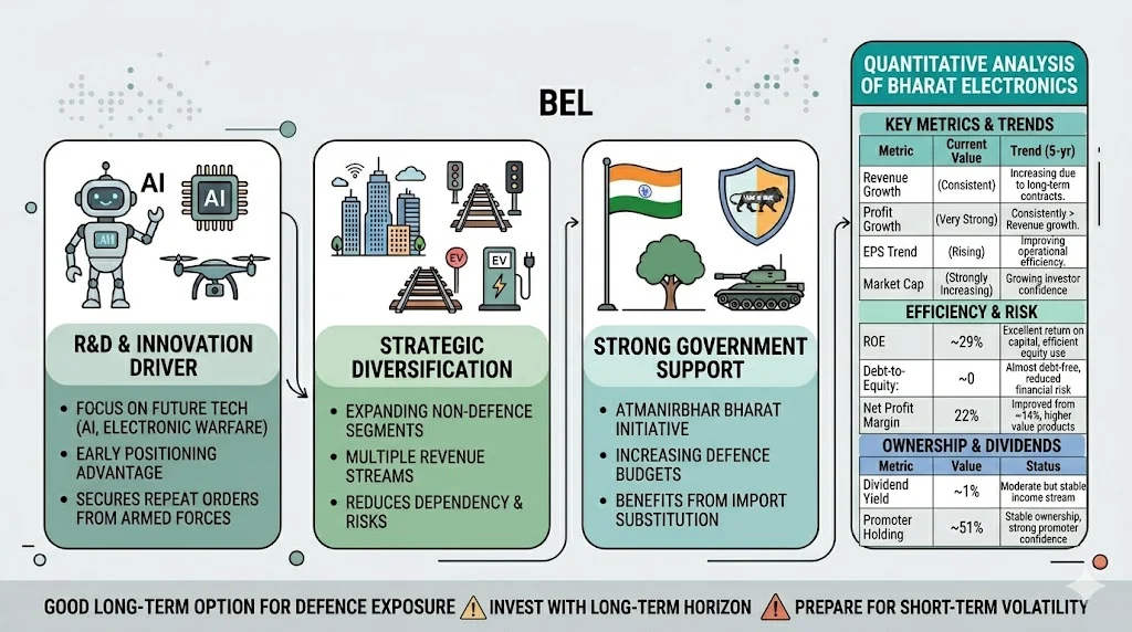 Quantitative Analysis of Bharat Electronics