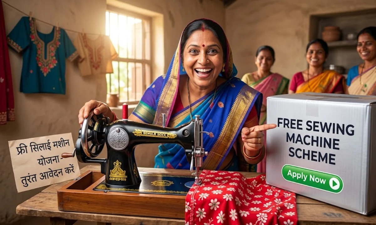 फ्री सिलाई मशीन योजना: सरकार दे रही है मुफ्त मशीन, ऐसे करें तुरंत आवेदन