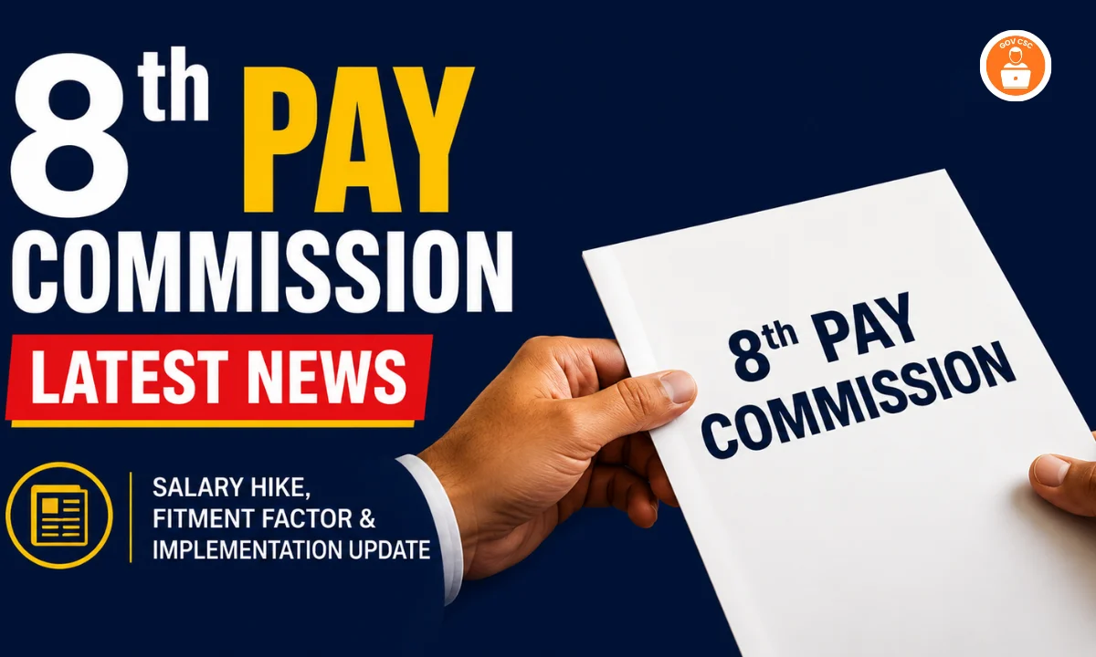 8th Pay Commission Latest News: 1.1 करोड़ कर्मचारियों की सैलरी पर केंद्र का फैसला – ₹55,000 minimum pay की मांग और fitment factor का गणित