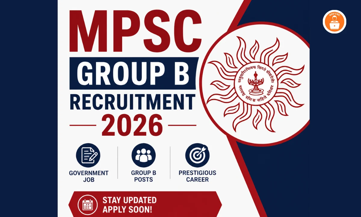 MPSC Group B Recruitment 2026