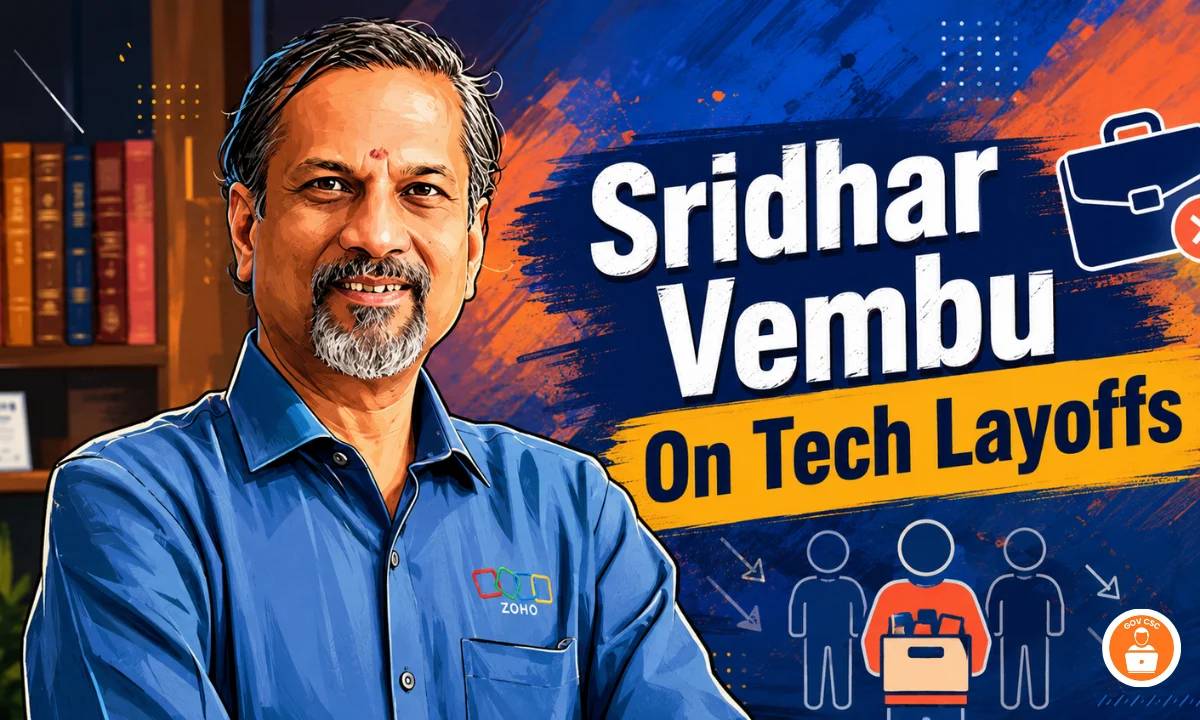 Sridhar Vembu On Tech Layoffs: AI की वजह से क्यों बढ़ रही है नौकरी की टेंशन?