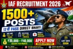 IAF Recruitment 2026